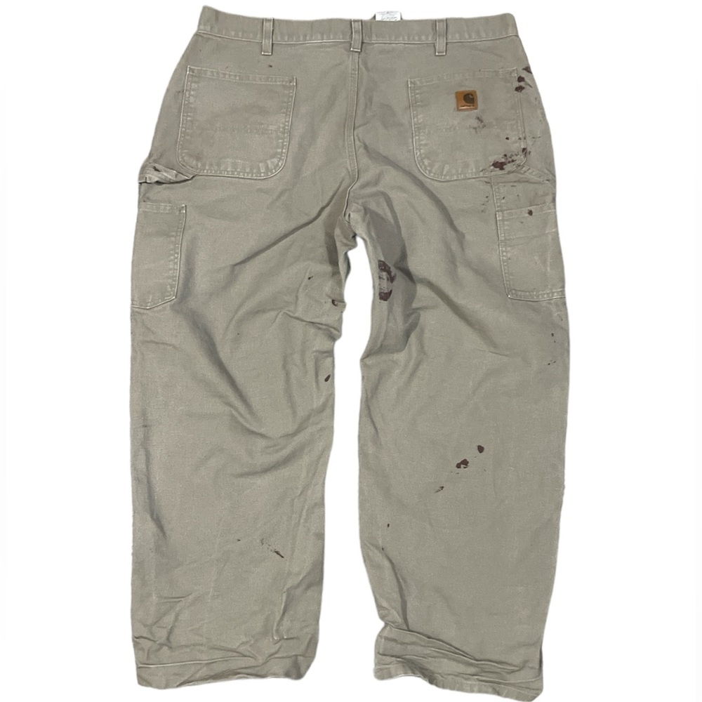 Mens Distressed Carhartt Carpernter Pants Size40x30